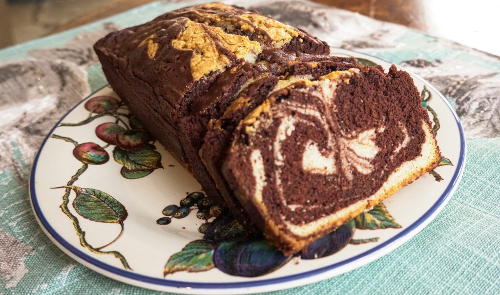 Chocolate Marble Quick Bread