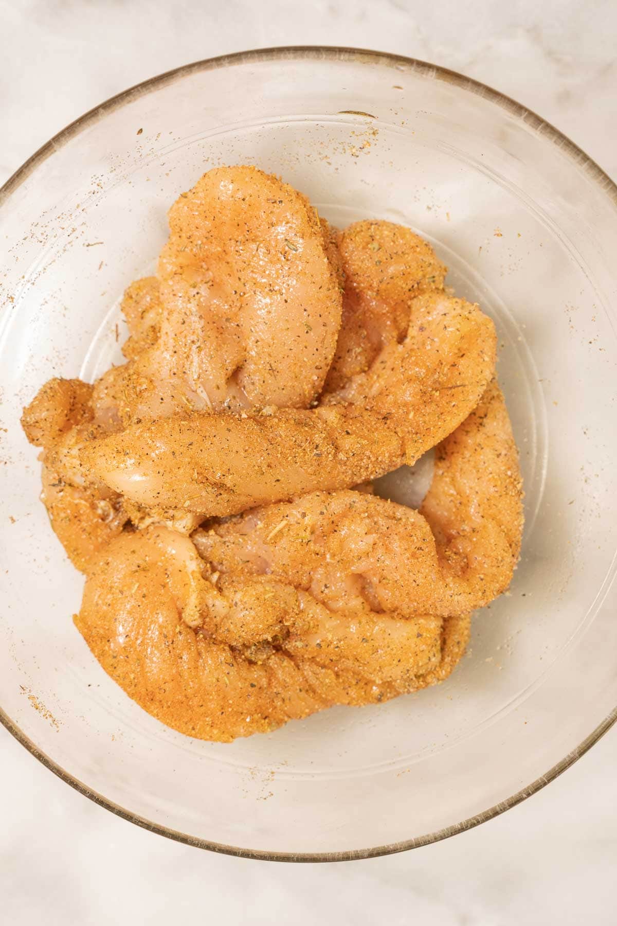 Cajun seasoned chicken tenders.