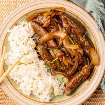 Beef and Onion Stir Fry