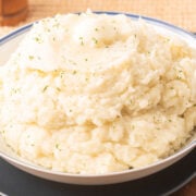 Garlic Mashed Russet Potatoes-bowl.