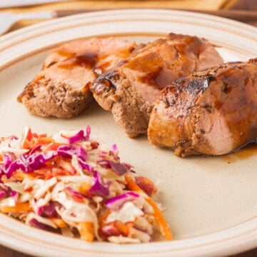 Oven Baked Marinated Pork Tenderloin